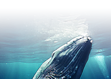 L'eau est la source de la vie et de la conscience baleine